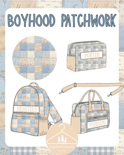 Boyhood Patchwork Luggage