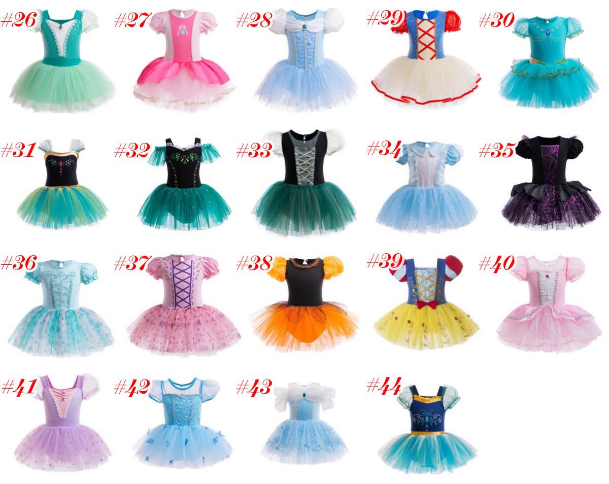 Girls Princess Dance Dresses