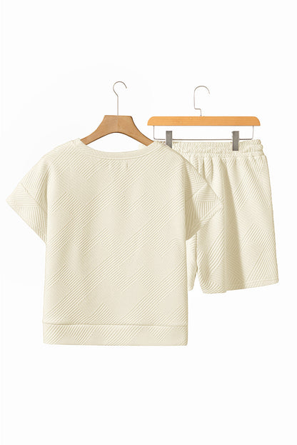 Textured Shortie Set LT