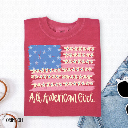 All American Girl Completed Tee
