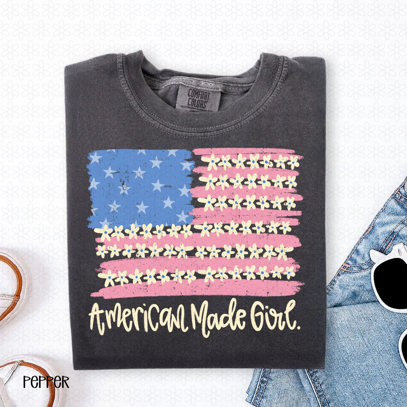 American Made Girl Completed Tee