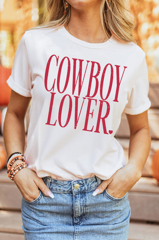 COWBOY LOVER Graphic Shirt RTS | Boutique Children's Clothing