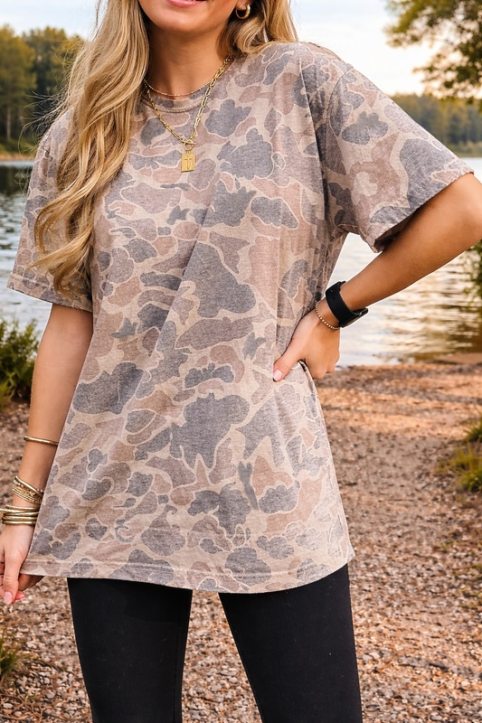 Camo Casual Shirt RTS | Boutique Children's Clothing
