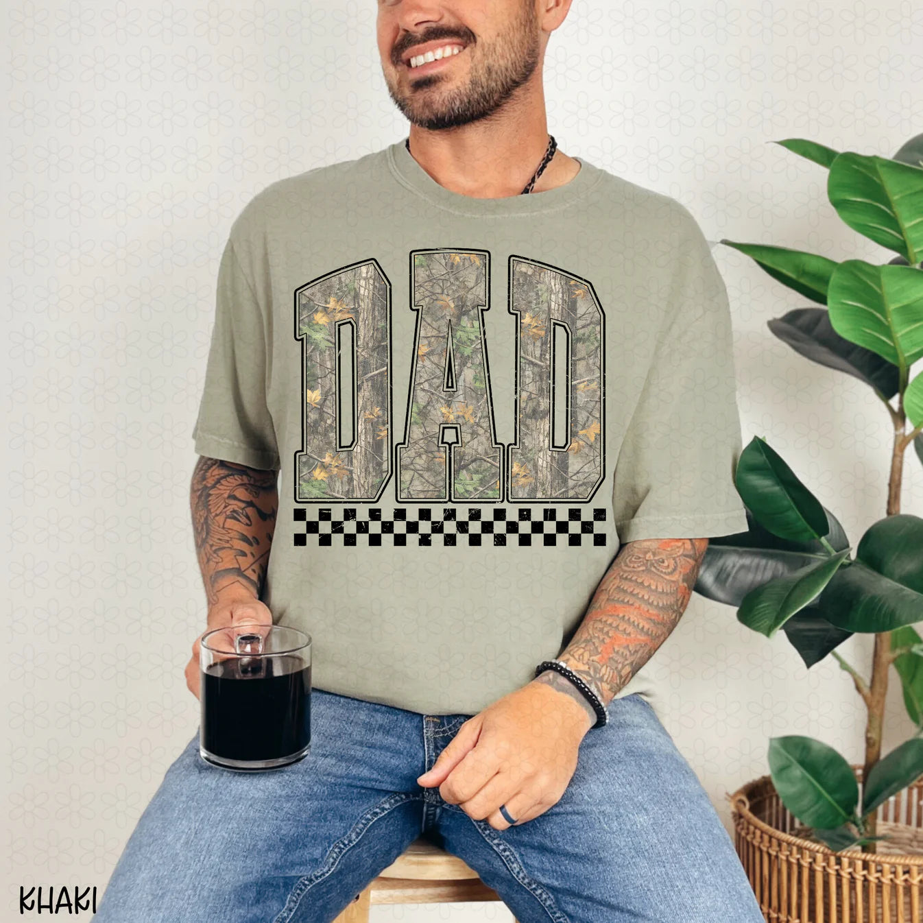Camo Titles (Multiple Options) Completed Tee