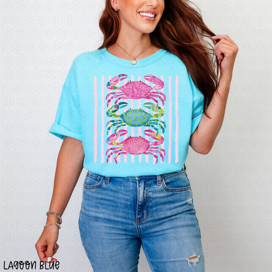 Coastal Crab Completed Tee