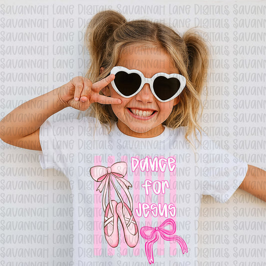 Dance for Jesus Completed Tee