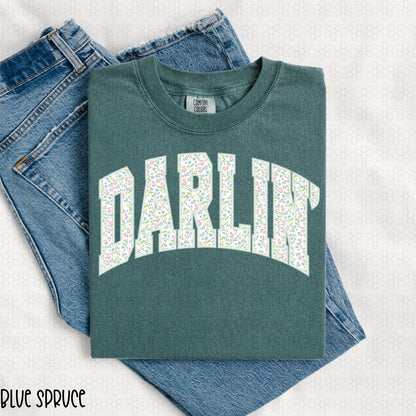 Floral Darlin' Completed Tee