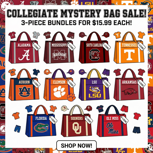 Collegiate Mystery Bag 3 pcs bundle | Boutique Children's Clothing
