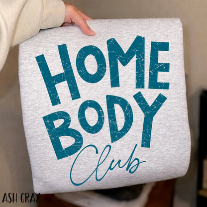 Home Body Club- Blue Completed Tee