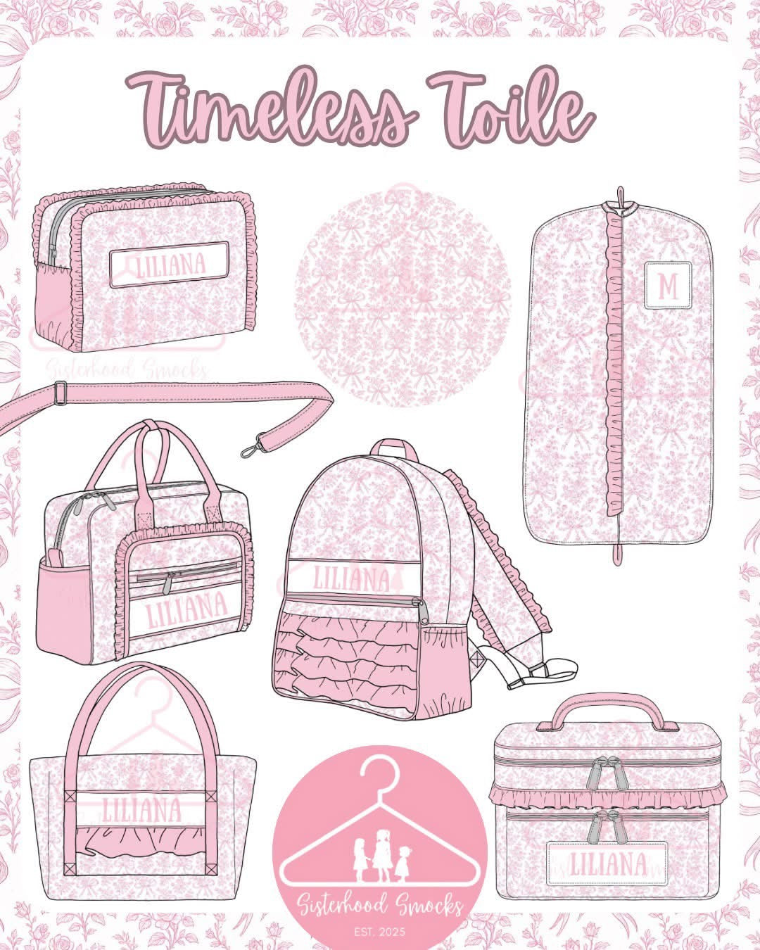 Timeless Toile Luggage