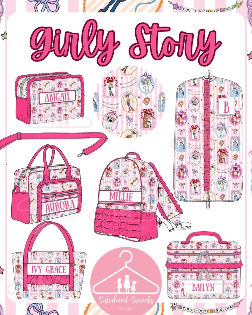 Girly Story Luggage