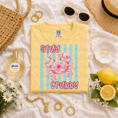 Stay Crabby Graphic Tee