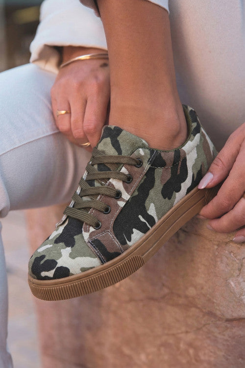 Camo Sneakers RTS | Boutique Children's Clothing