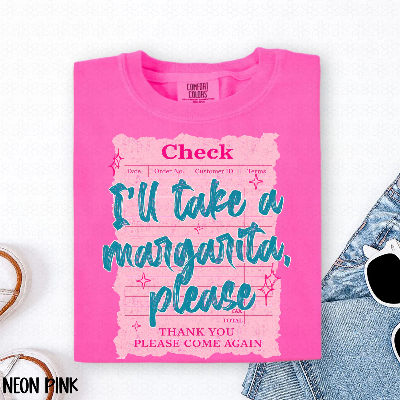 I'll Take A Margarita, Please Completed Tee
