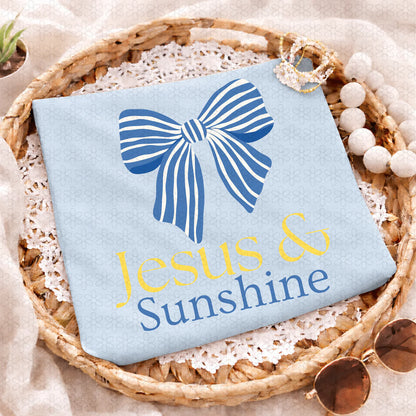 Jesus and Sunshine Completed Tee
