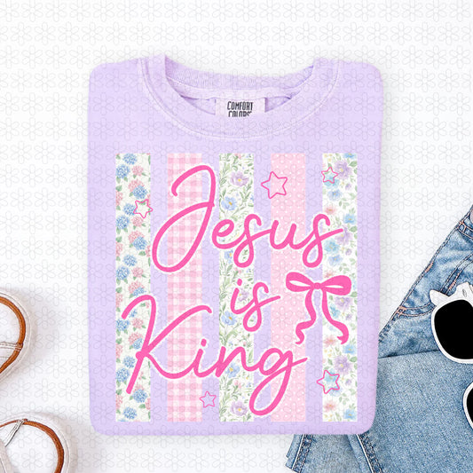 Jesus Is King Completed Tee