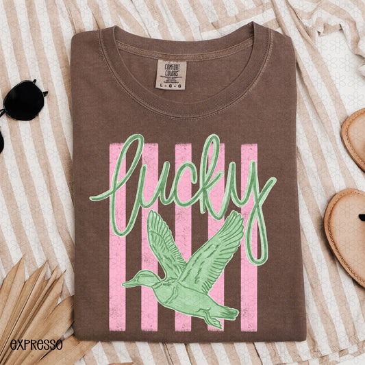 Lucky Duck Completed Tee