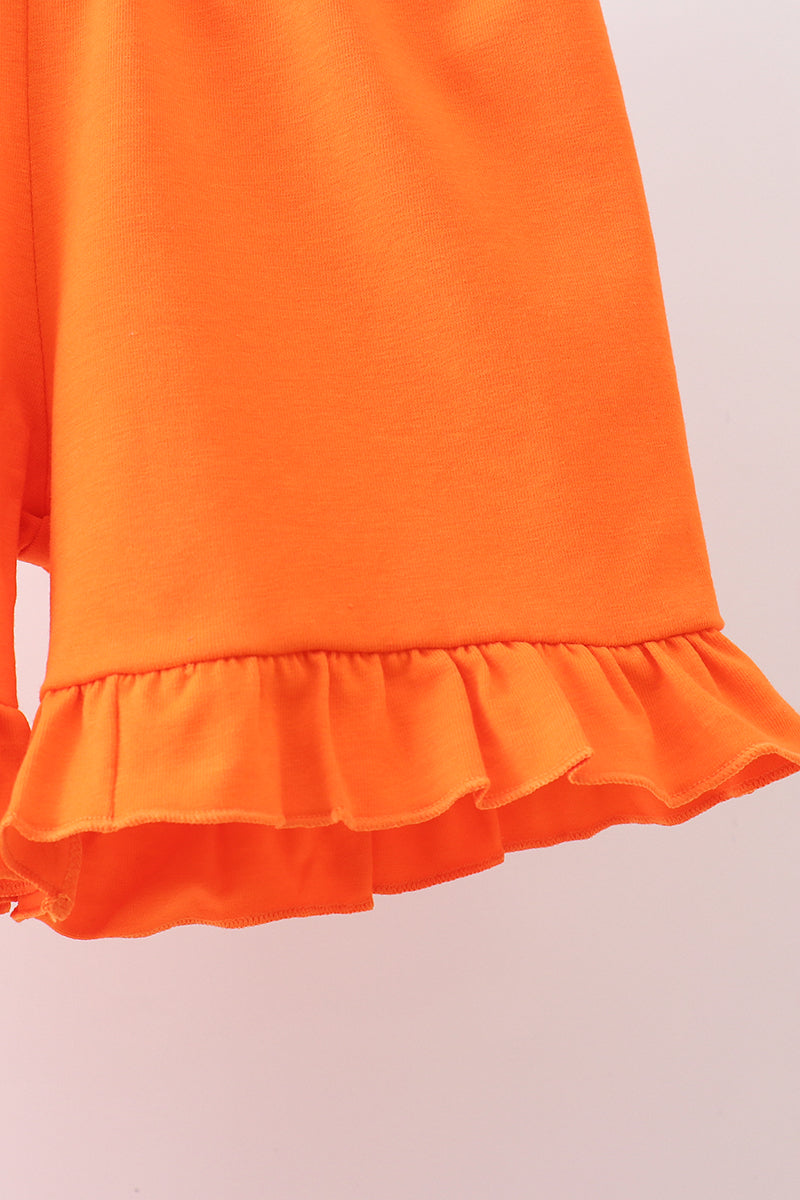 Orange Dog Appliqué Set