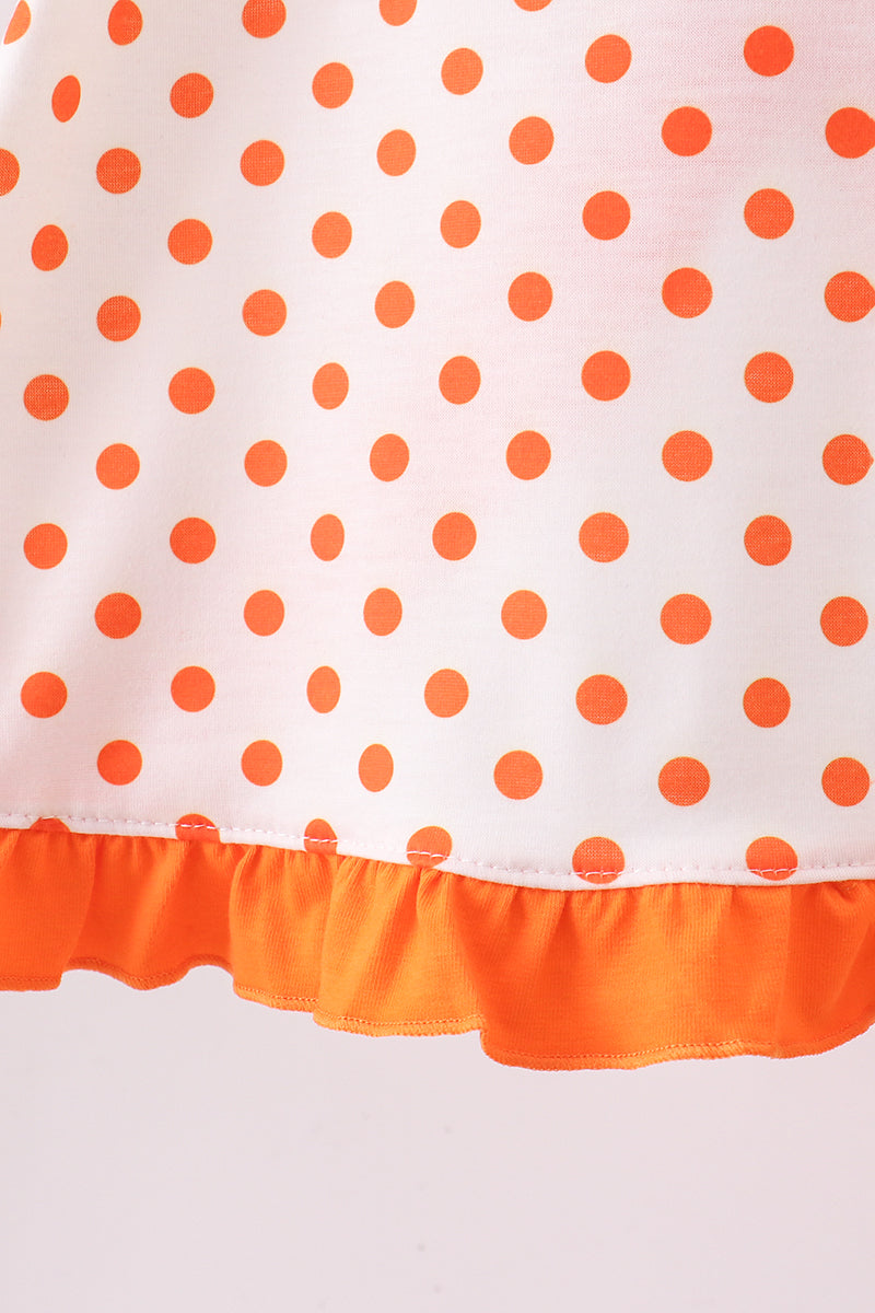 Orange Dog Appliqué Set