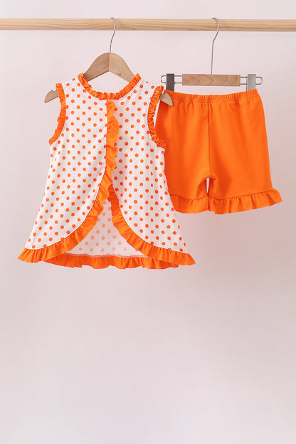 Orange Dog Appliqué Set