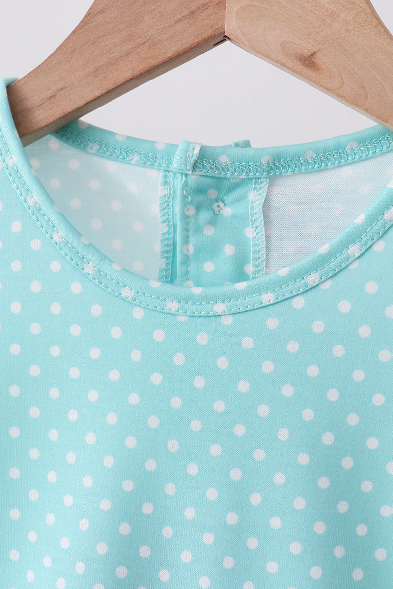 Blue under the sea Embroidered Set | Boutique Children's Clothing