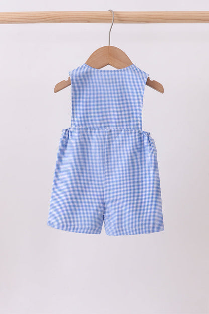 Blue gingham jonjon
