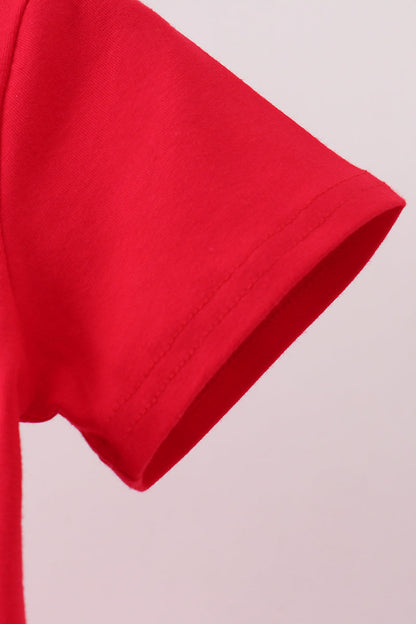 Red School Bus Pocket Polo Shirt | Boutique Children's Clothing