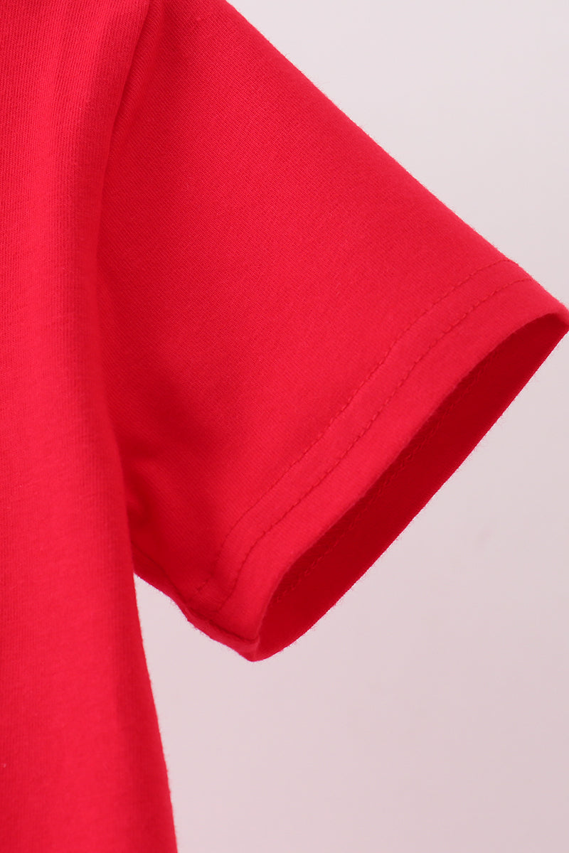 Red Apple Applique Top | Boutique Children's Clothing