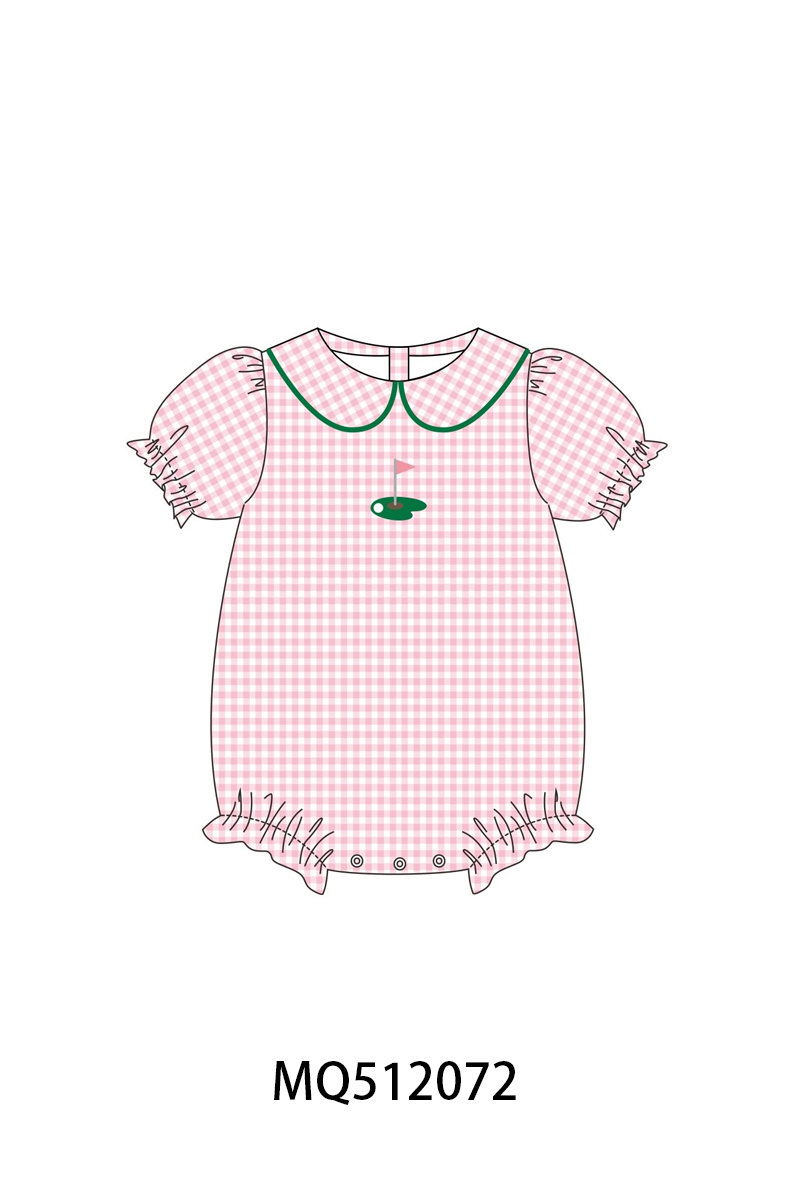 Pink Golf Cart Bubble | Boutique Children's Clothing