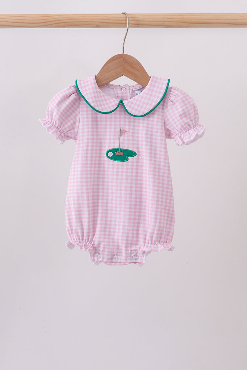 Pink Golf Cart Bubble | Boutique Children's Clothing
