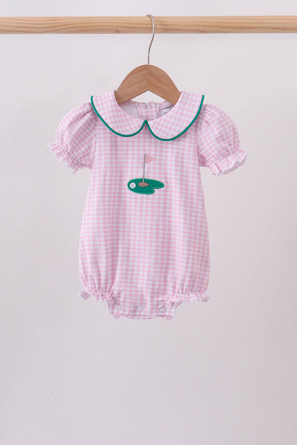 Pink Golf Cart Bubble | Boutique Children's Clothing