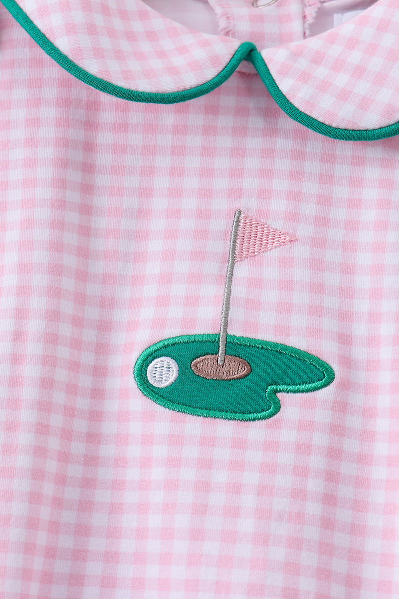 Pink Golf Cart Bubble | Boutique Children's Clothing