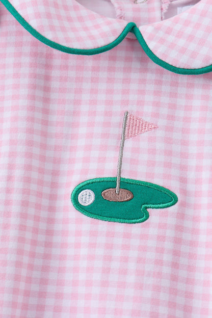 Pink Golf Cart Bubble | Boutique Children's Clothing