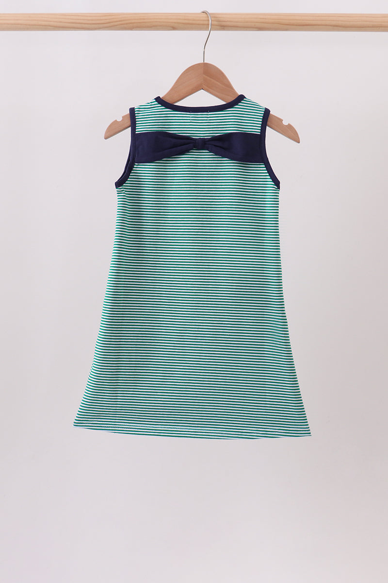 Green Ball Applique Dress | Boutique Children's Clothing