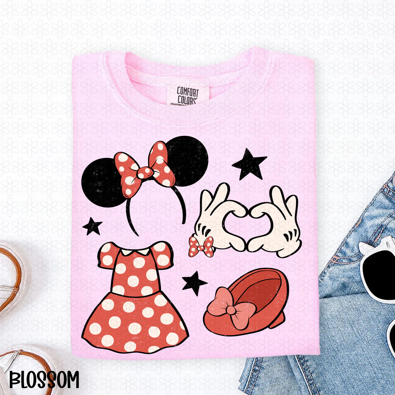 Girl Mouse Completed Tee
