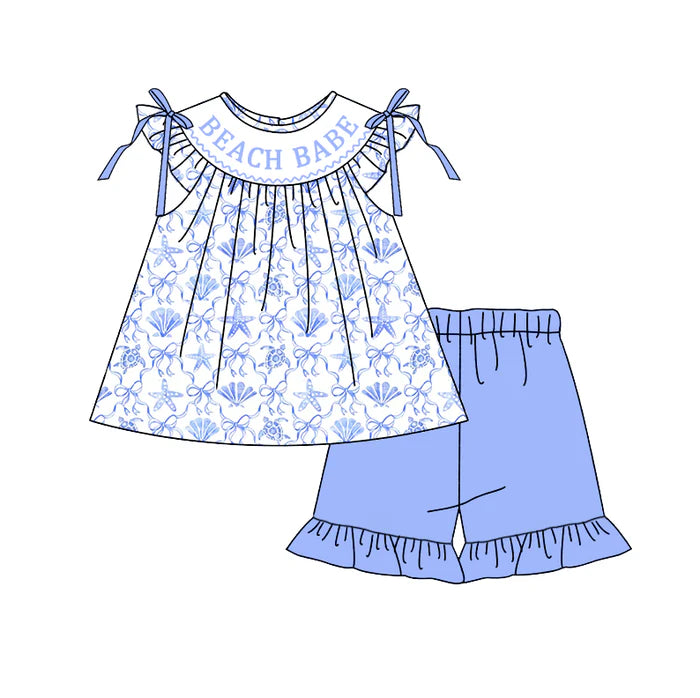 Beach Babe Personalized Smocked Collection
