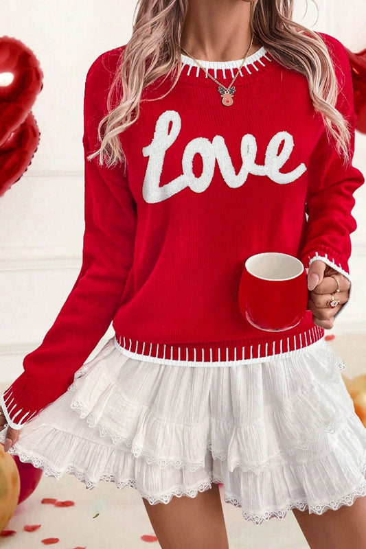 Love Graphic Sweater RTS | Boutique Children's Clothing