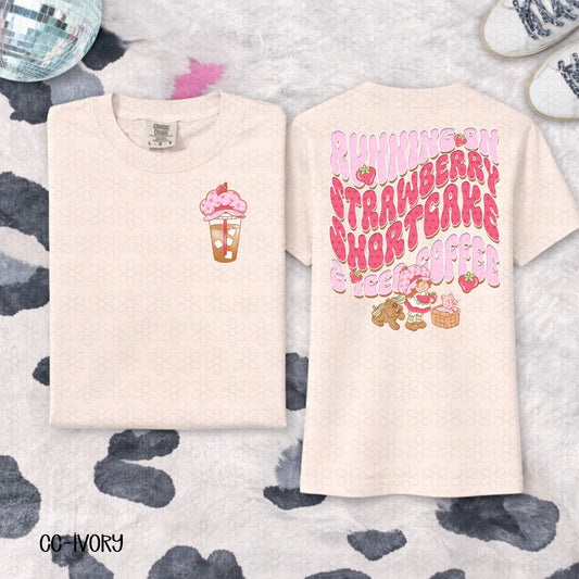 Running on SS And Iced Coffee Completed Tee