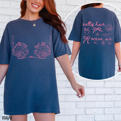 Salty Moms Beach Club (Multiple Color Options) Completed Tee