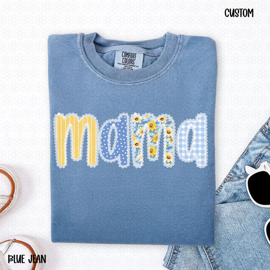 Sunflower Custom Names Completed Tee