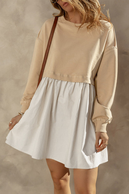 Plus Size Sweatshirt Mini Dress RTS | Boutique Children's Clothing