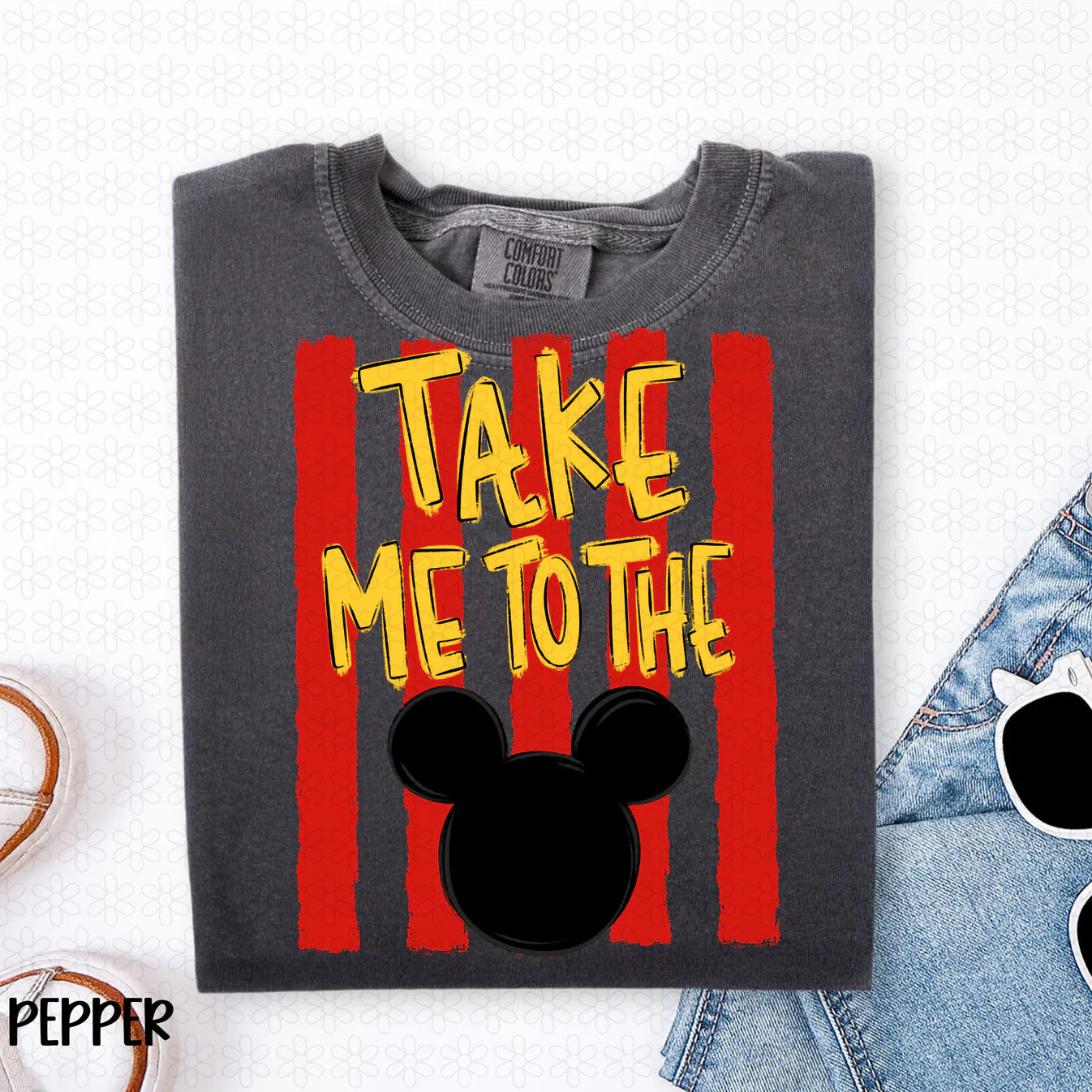 Take Me to the Mouse (Multiple Color Options) Completed Tee