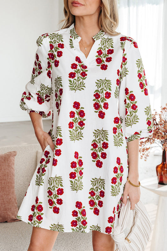 Floral Mini Dress RTS | Boutique Children's Clothing